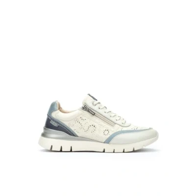 Afbeelding van Pikolinos Sneaker Cantabria W4R 6622C2 Nata Espum Wit Blauw
