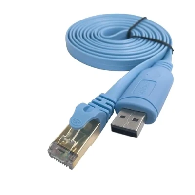 Afbeelding van DSD TECH SH RJ45P USB naar consolekabel met chip PL2303GT voor Cisco routerschakelaars 1,8 m / 5,9 ft