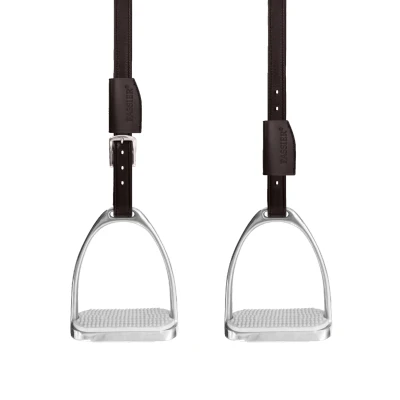Image de Passier Etrivières Velvet Touch Mono Havane 55cm