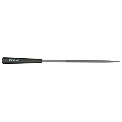 Afbeelding van KS Tools, Raspen + Vijlen, Halfronde naaldvijl, 5mm (Cut 3, 145 mm)