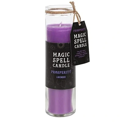 Afbeelding van Something Different Kaars Lavender Prosperity Magic Spell Tube Candle Paars