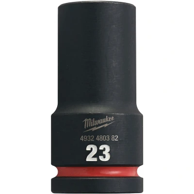 Afbeelding van MILWAUKEE 4932480382 SHOCKWAVE slagdop lang 3/4&quot; 23 mm