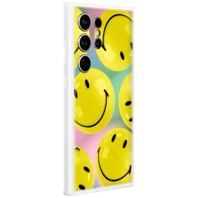 Image de Coque Samsung Galaxy S24 Ultra Plastique Coque/Coque rigide Étui téléphone Jaune