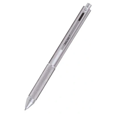 Afbeelding van ONLINE 32042/3D metalen meerkleurige balpen zilver