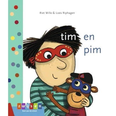 Afbeelding van Leren lezen AVI start tim en pim