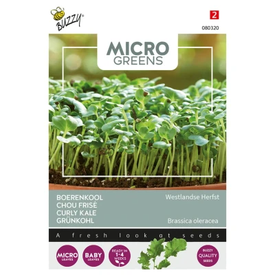 Afbeelding van Microgreens Boerenkool Buzzy