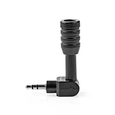 Afbeelding van Nedis Micmj100Bk Bedrade Microfoon Mini Plug In 3,5 Mm Zwart