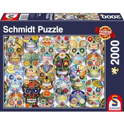 Image de Puzzle 2000 pièces Schmidt La Catrina