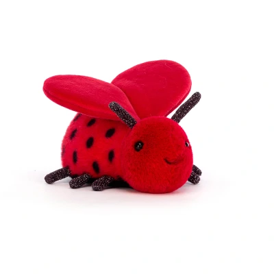 Afbeelding van Jellycat knuffelinsect loulou love bug 13 cm
