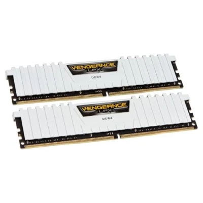 Image de CORSAIR Vengeance LPX DDR4 kit 16 Go: 2 x 8 Go DIMM 288 broches 3200 MHz / PC4 25600 CL16 1.35 V mémoire sans tampon non ECC blanc
