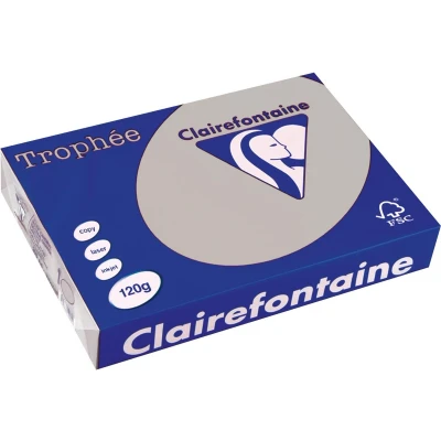Afbeelding van Clairefontaine Trophée Pastel, gekleurd papier, A4, 120 g, 250 vel, lavendelblauw papier