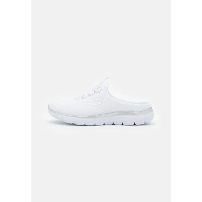 Afbeelding van Skechers Sport Summits Muiltjes, Dames, Maat: 39, White/silver Polyester