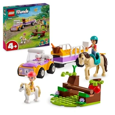 Image de LEGO® Friends 42634 La remorque du cheval et poney