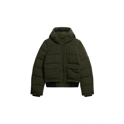 Afbeelding van Superdry Everest Winterjas, Dames, Maat: 38, Surplus goods olive green