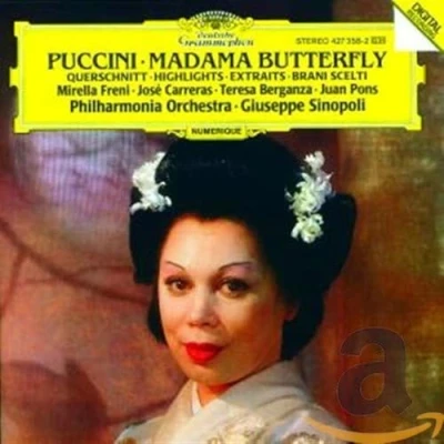 Afbeelding van Puccini: Madama Butterfly Highlights / Sinopoli, Freni