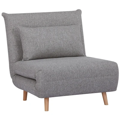 Afbeelding van House Nordic Slaapfauteuil Marlow Grijs