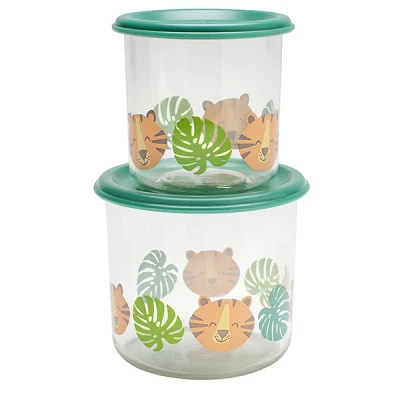 Afbeelding van Snackdoosjes Tiger Large Sugar Booger set van 2