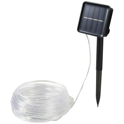 Afbeelding van Sygonix SY 5731698 Lichtketting op zonne energie LED 6 W Warmwit Transparant