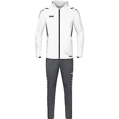 Afbeelding van JAKO Trainingspak met kap Challenge Wit/antra light