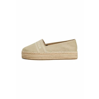 Afbeelding van TOMMY HILFIGER Denim platform espadrille espadrilles dames, Mierikswortel, 39 EU