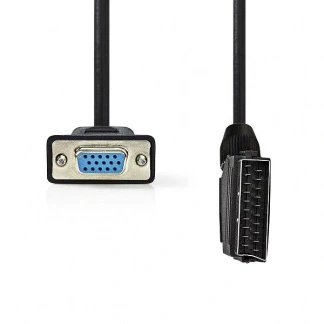 Afbeelding van Scart naar VGA kabel 2 m Nedis