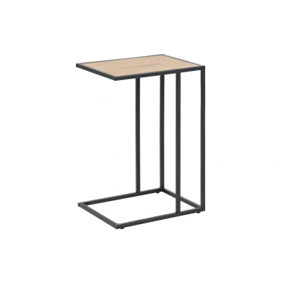 Afbeelding van Seaford laptoptafel zwart/hout