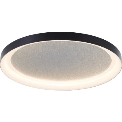 Afbeelding van Brilliant Quito Plafondlamp LED 30W 42cm Zwart Design Glittereffect 3 step dim