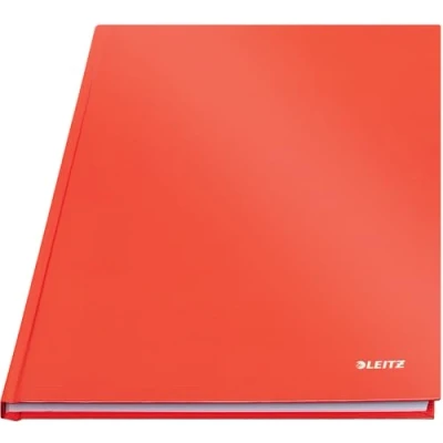 Image de Leitz Notizbuch Solid A4 liniert, hellrot