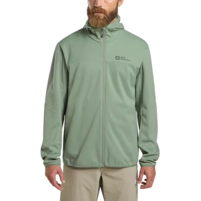 Afbeelding van Jack Wolfskin Feldberg Hoody Men Softshell Heren Groen Maat L