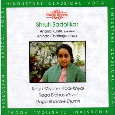 Afbeelding van Chatterjee Sadolikar Raga Miyan Ki Todi Khyal, Bibh (CD)