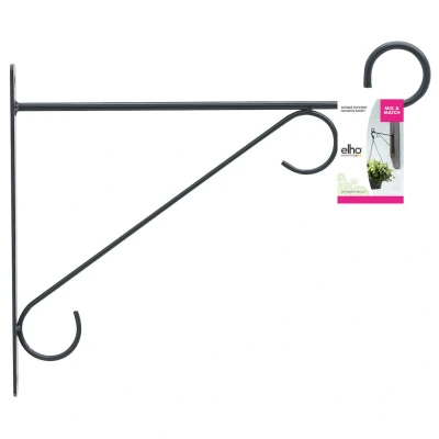 Afbeelding van Elho Muurhaak Elegance Plantenbakhaak 30x3x26 cm Antraciet