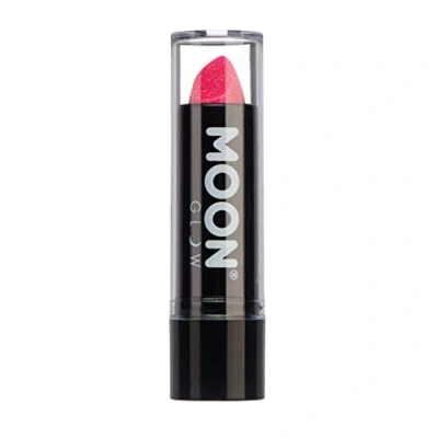 Afbeelding van Moon Glow Neon UV glitter lippenstift gekleurde lichtgevende Gloeien onder Hot Pink 5g (pak van 1)