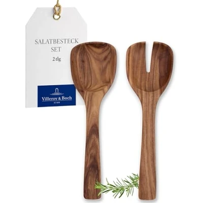 Afbeelding van Villeroy &amp; Boch Saladebestek 2 delig Bruin