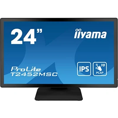 Afbeelding van Iiyama ProLite Touchscreen monitor Energielabel: E (A G) 60.5 cm (23.8 inch) 1920 x 1080 Pixel 16:9 14 ms HDMI, DisplayPort, USB IPS LED