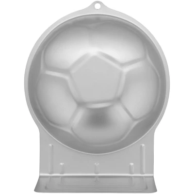 Afbeelding van Wilton Bakvorm 3D Cakevorm Taartvorm Voetbal Ø22x8,57 cm