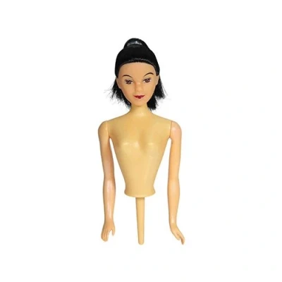 Afbeelding van PME Barbie Doll Pick (Pin Popje) Zwart haar