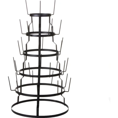 Afbeelding van Mica Decorations Etagere Beker houder 44x44x76 cm Metaal Zwart