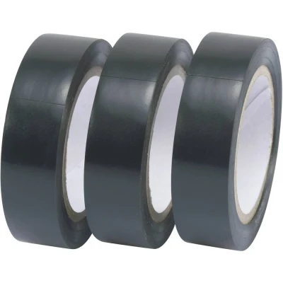 Afbeelding van TRU COMPONENTS 1563959 Isolatietape set Zwart (l x b) 10 m 15 mm 3 stuk(s)
