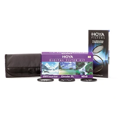 Image de Jeu de filtres Hoya DFK82 II 82 mm Noir