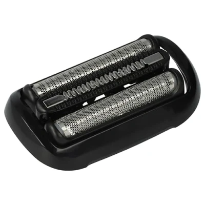 Afbeelding van vhbw Scheerhoofd (1 scheerblad, 1 scheermes), compatibel met Braun 50 W1200s, W1500s, W1600s, zwart, zilver