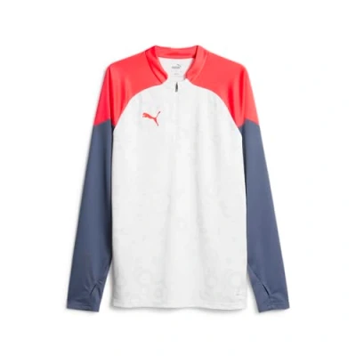 Afbeelding van Puma Senior Zip Top Individual Cup 1/4 053 White fire Orchid