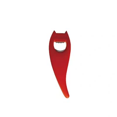 Afbeelding van Alessi Diabolix Flesopener, Rood