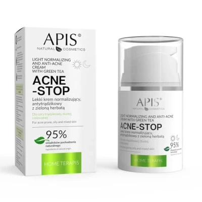 Afbeelding van acne Stop light anti normaliserende crème met groene thee 50ml