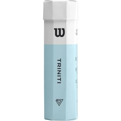 Afbeelding van Wilson Triniti Tennisballen 4 pack Geel Tennisbal