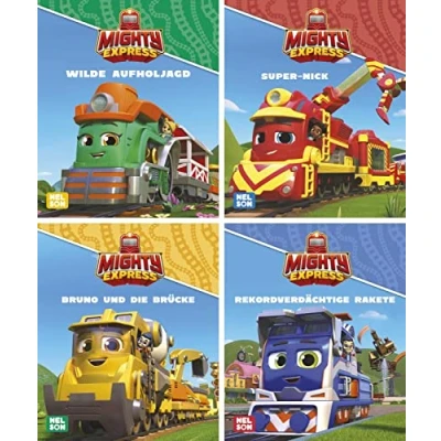Afbeelding van Nelson Mini Bücher: 4er Mighty Express: 1 4