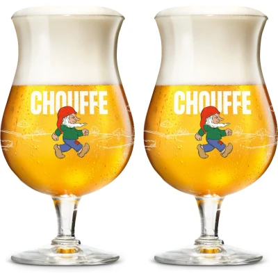 Afbeelding van La Chouffe Bierglas 330 ml 2 stuks