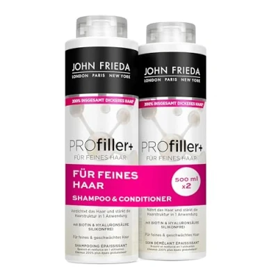 Afbeelding van John Frieda Profiller+ shampoo/conditioner, inhoud: 1 x 500 ml + conditioner, voor fijn haar