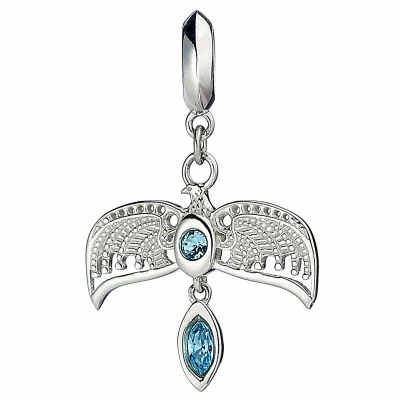 Afbeelding van The Carat Shop Harry Potter Zilveren Diadeem Bedel met Kristallen