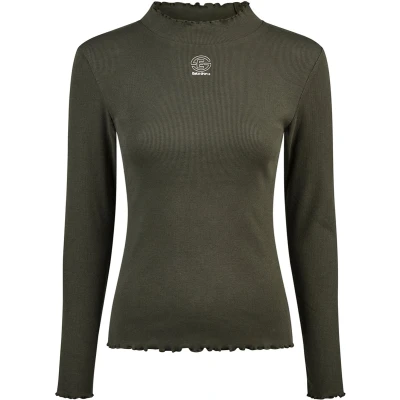 Afbeelding van Eskadron T Shirt Dynamics Turtleneck Rib Lange Mouwen Olive S Agradi.be