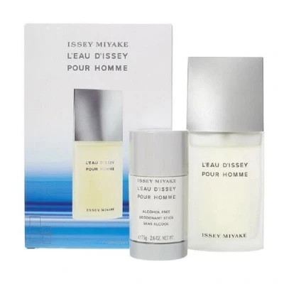 Afbeelding van Issey Miyake L&#039;Eau d&#039;Issey pour Homme Giftset 75 ml eau de toilette spray + deostick cadeauset voor heren